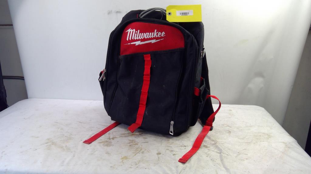 Milwaukee Tool Backpack With M12 M18 Charger