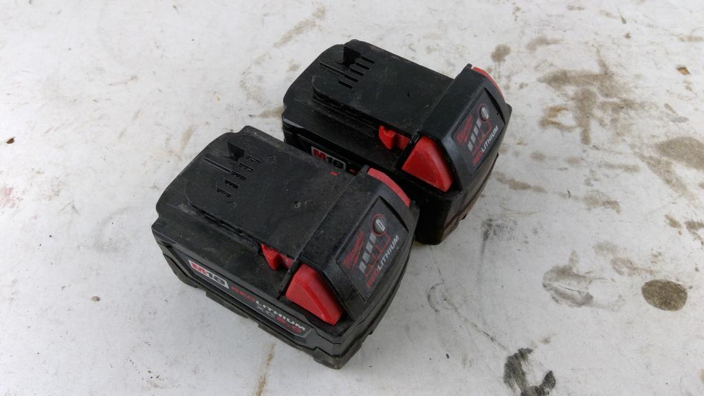 Milwaukee Tool Batteries 2 Pieces