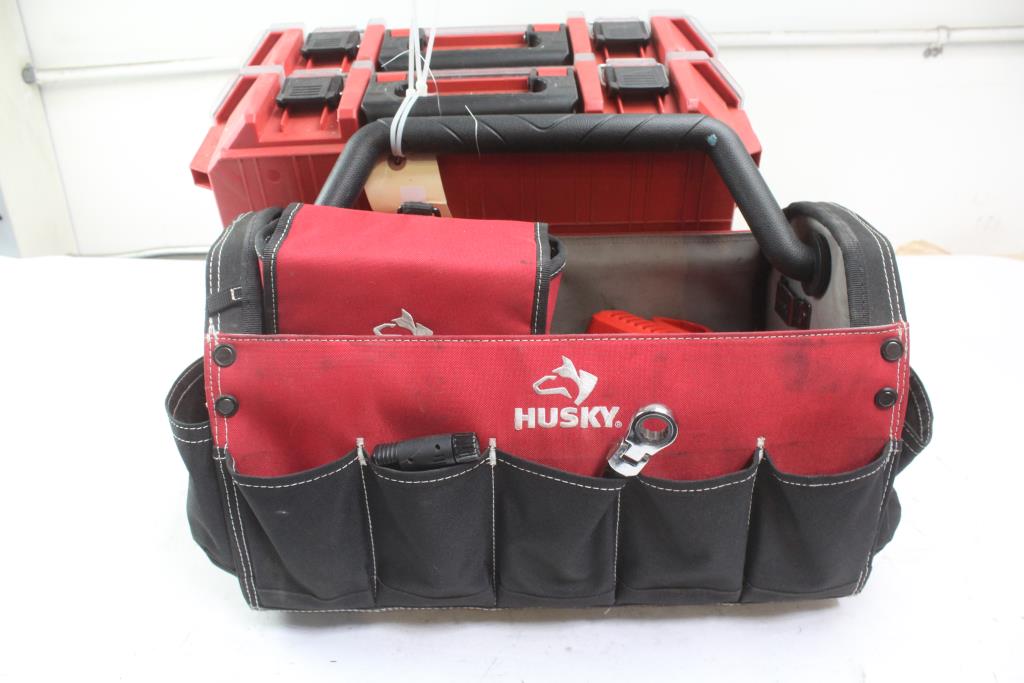 Milwaukee Tool Organizer, Husky Tool Carrying Case, & More; 5+ Pieces
