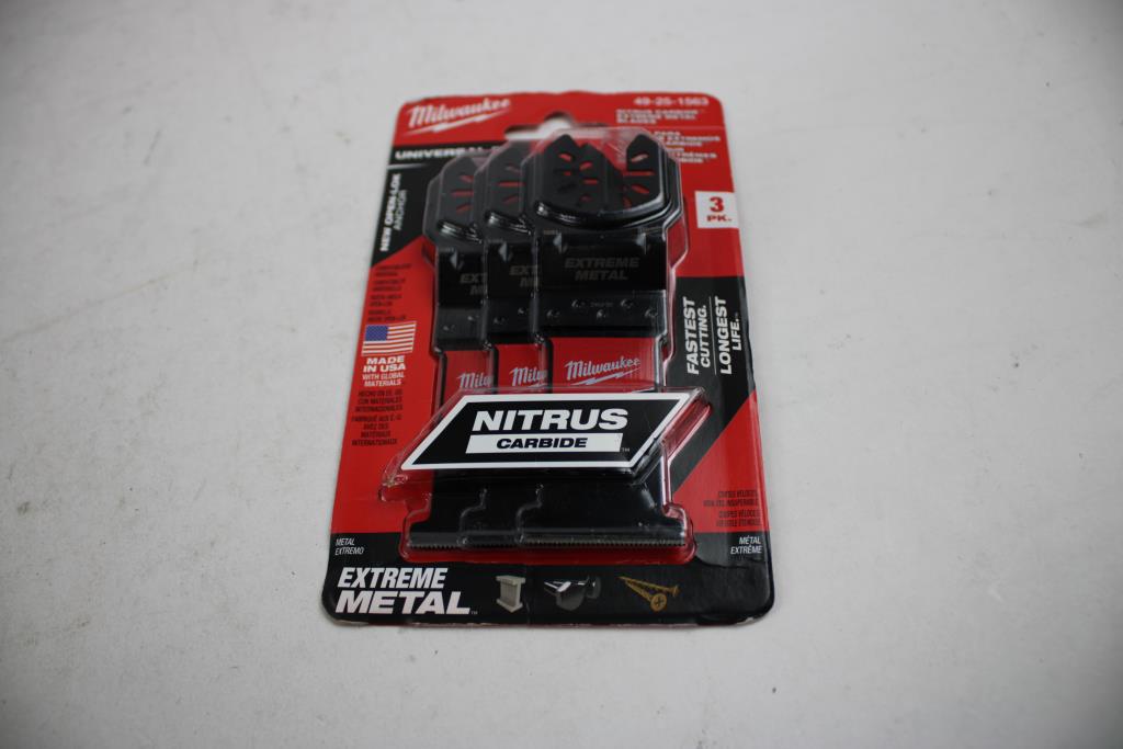 Milwaukee Xtreme Metal Nitrus Carbide Extreme Metal Clades Pack
