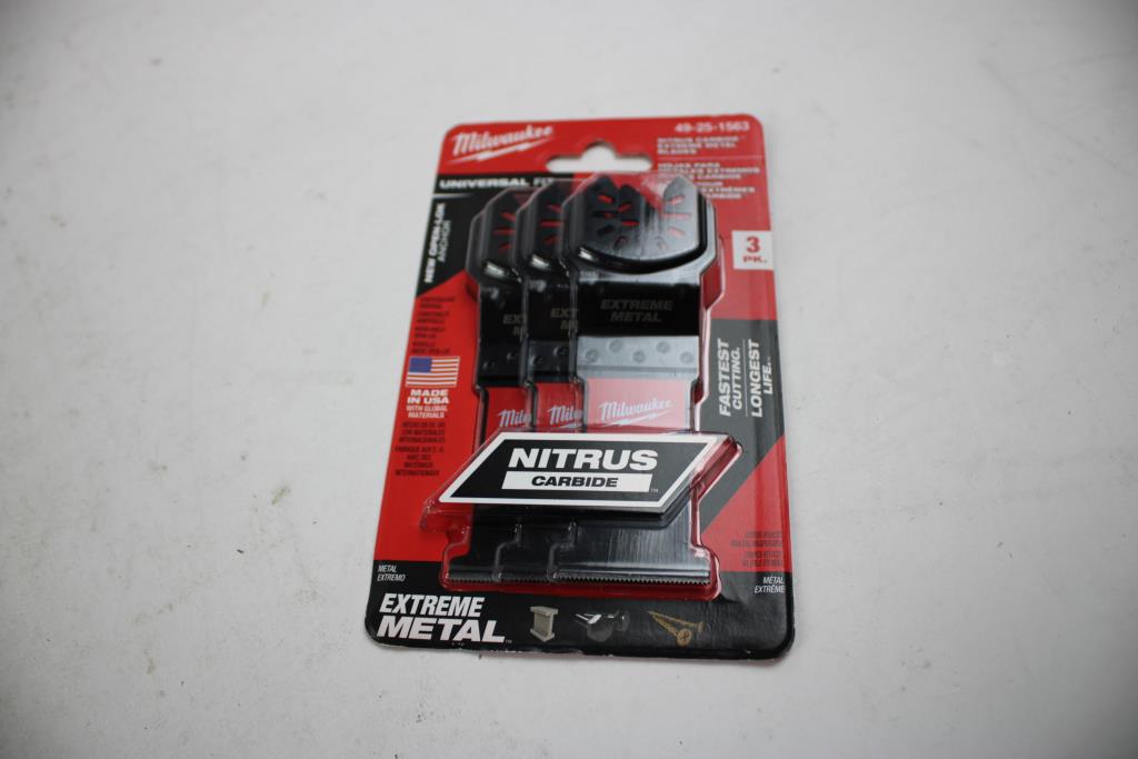 Milwaukee Xtreme Metal Nitrus Carbide Extreme Metal Clades Pack