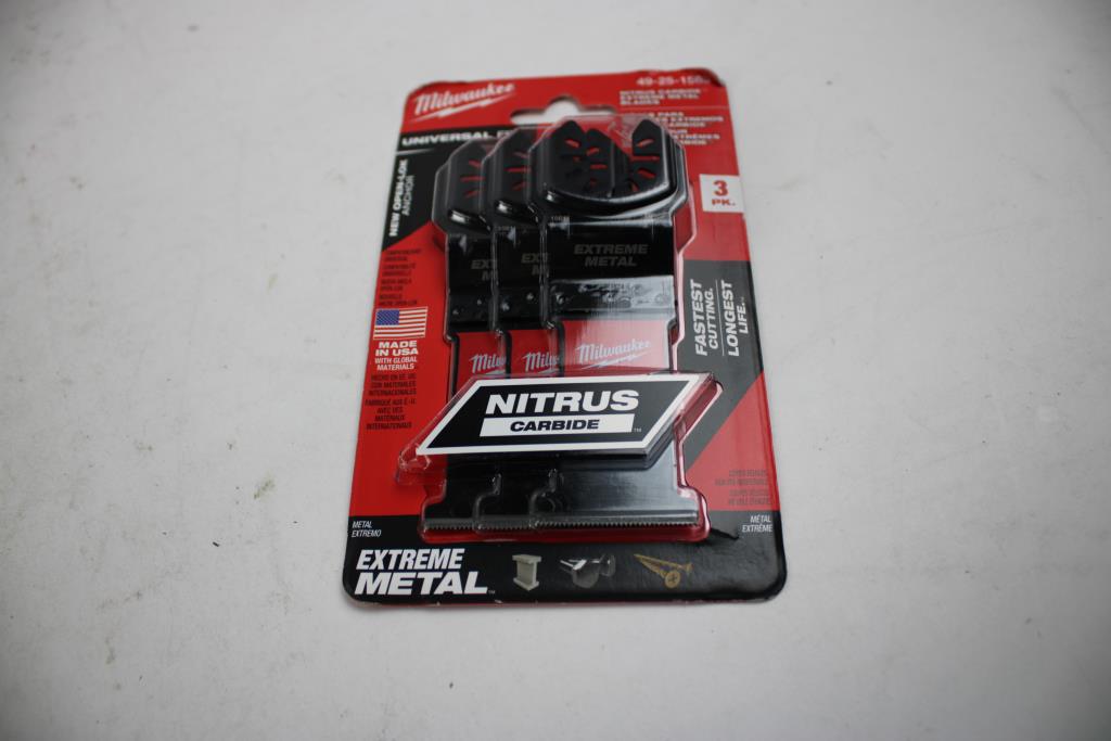 Milwaukee Xtreme Metal Nitrus Carbide Extreme Metal Clades Pack