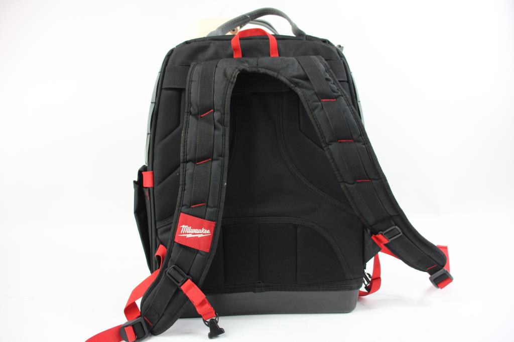 Milwawukee Tool Bag, Anker Portable Charger, And A Variety Of Tools, 10