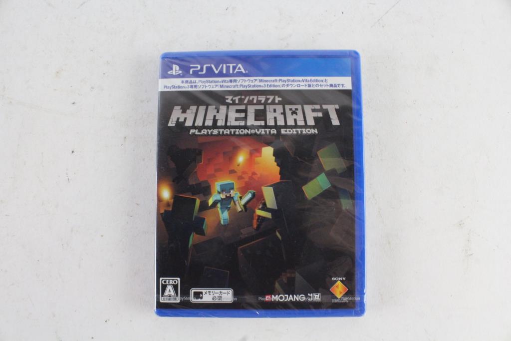 Minecraft For Sony Playstation Vita Property Room