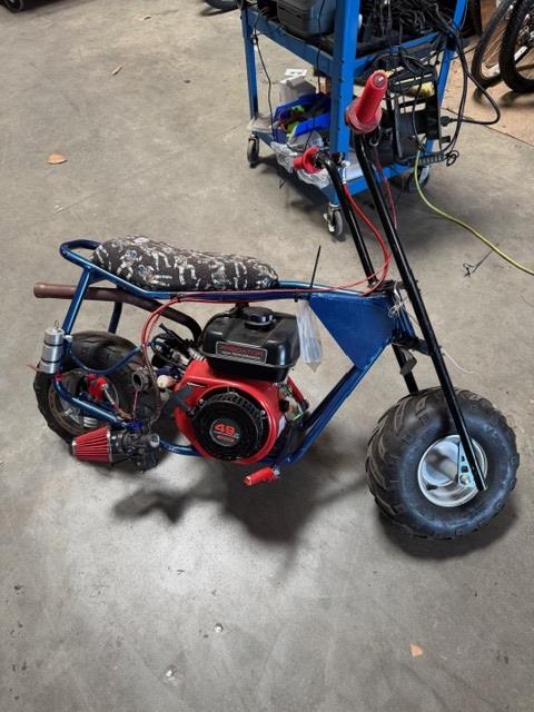 Mini Bike With 49cc Gas Engine