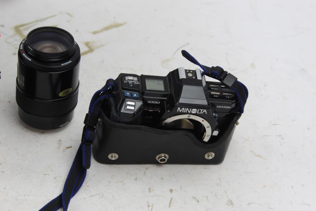 Appareils photo anciens 35 mm Minolta