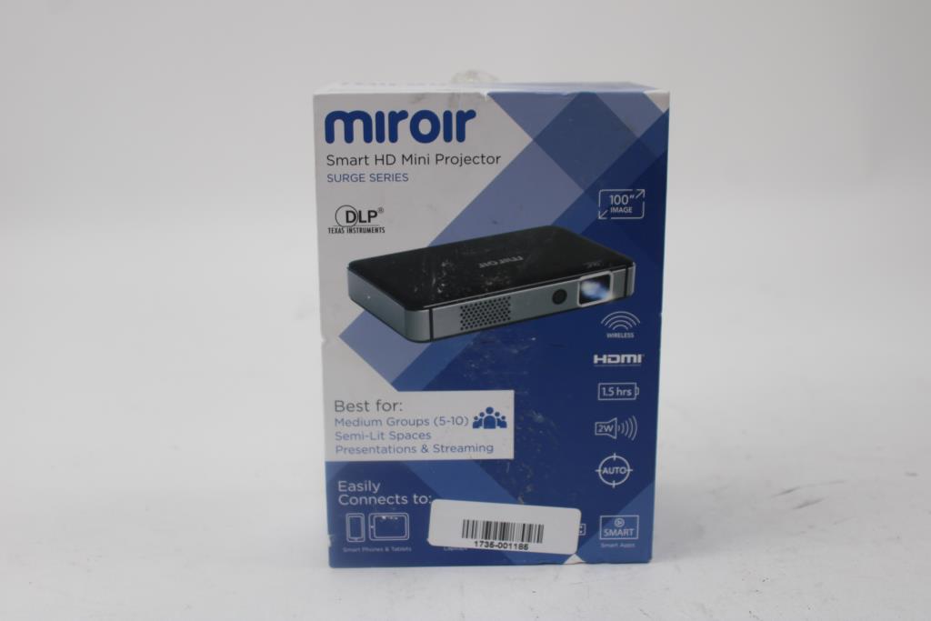 Miroir Smart HD Mini Projector - Surge Series
