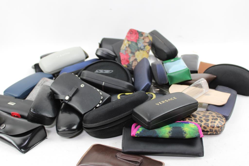 Misc Glasses Case Lot All Empty