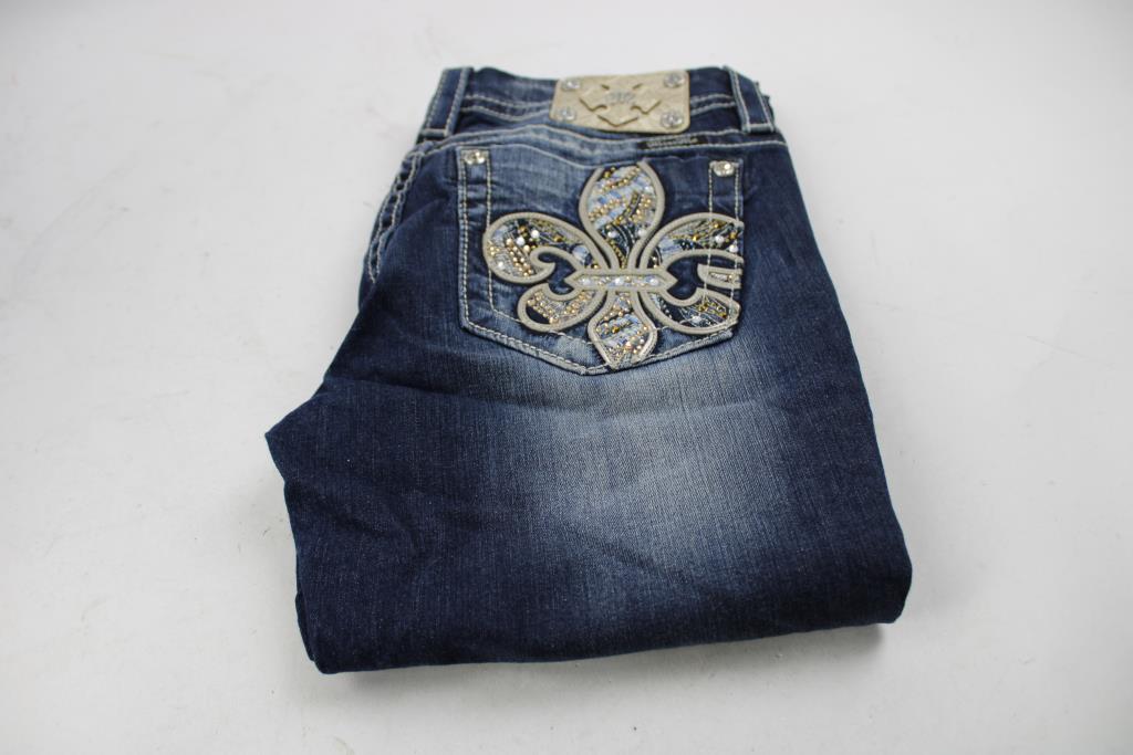 Miss Me Mid-Rise Boot Jeans, Denim, Size 29