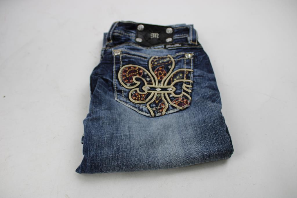 Miss Me Signature Rise Boot Jeans, Size 29