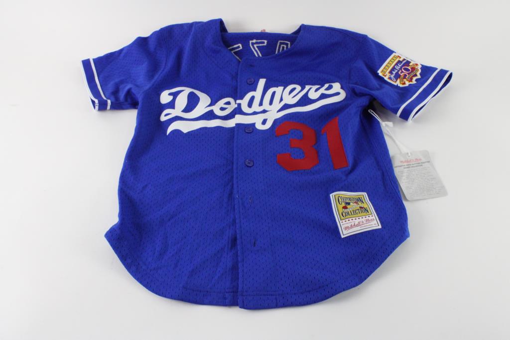Mitchell & Ness, Size 36S, MLB Dodgers Authentic Jersey Property Room
