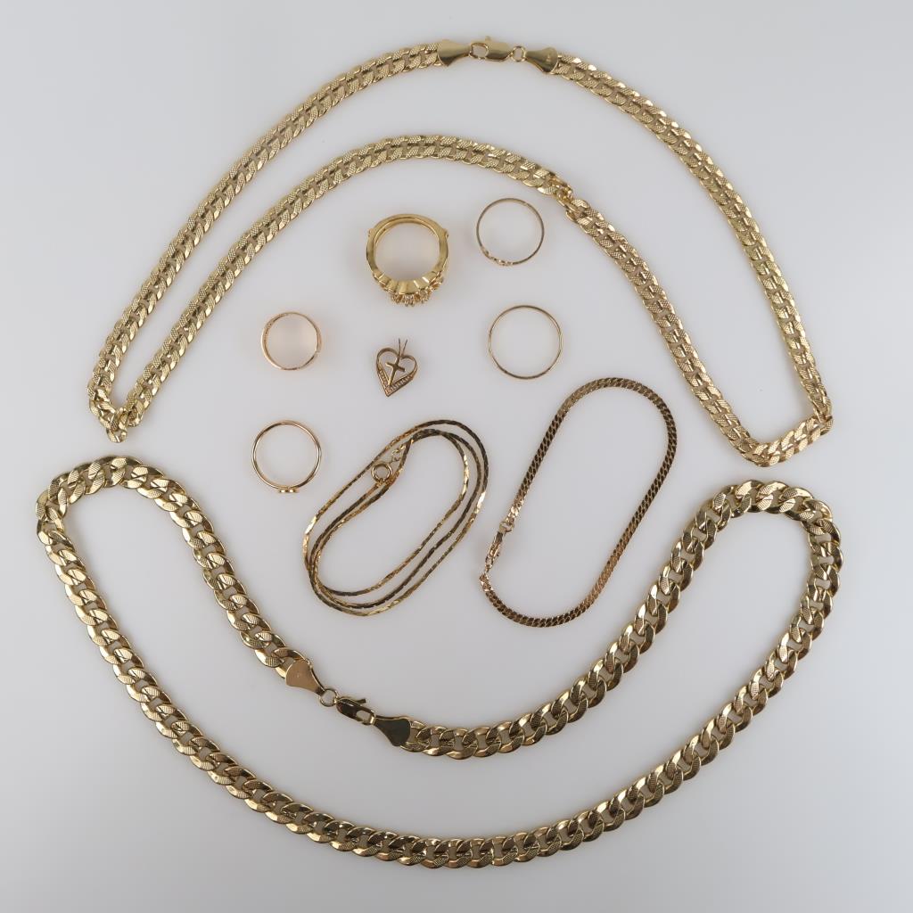 Mixed Jewelry, 10 Pieces