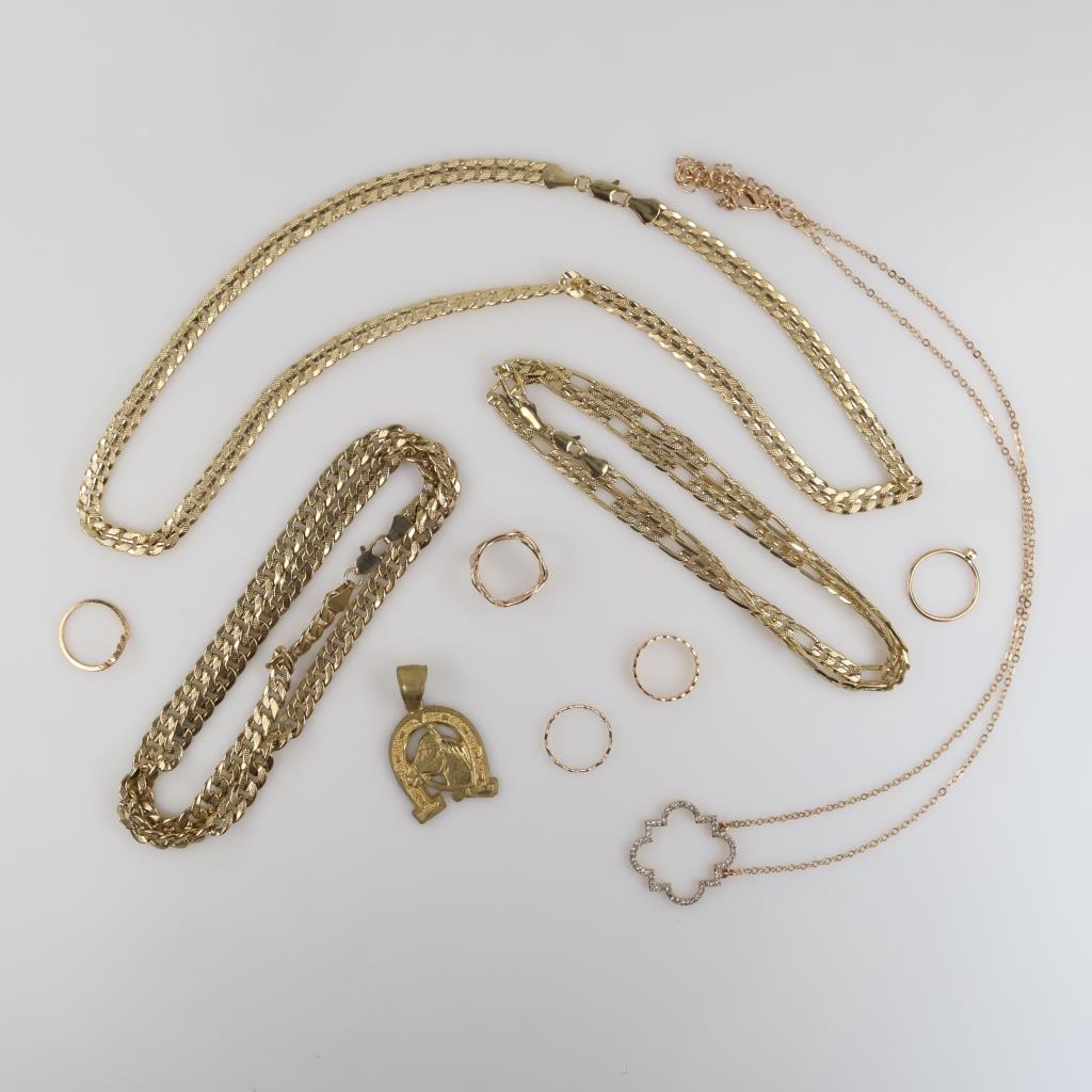 Mixed Jewelry, 10 Pieces