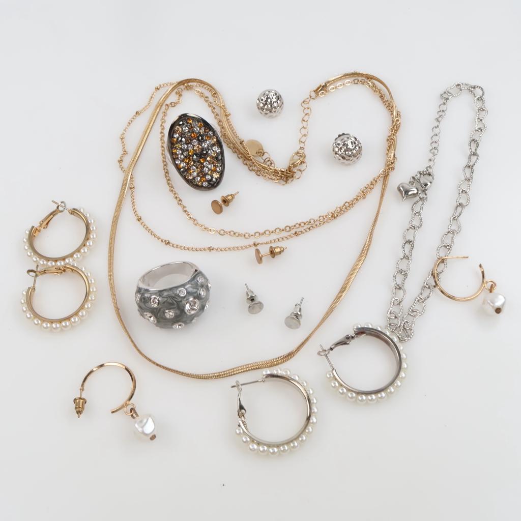 Mixed Jewelry, 10 Pieces