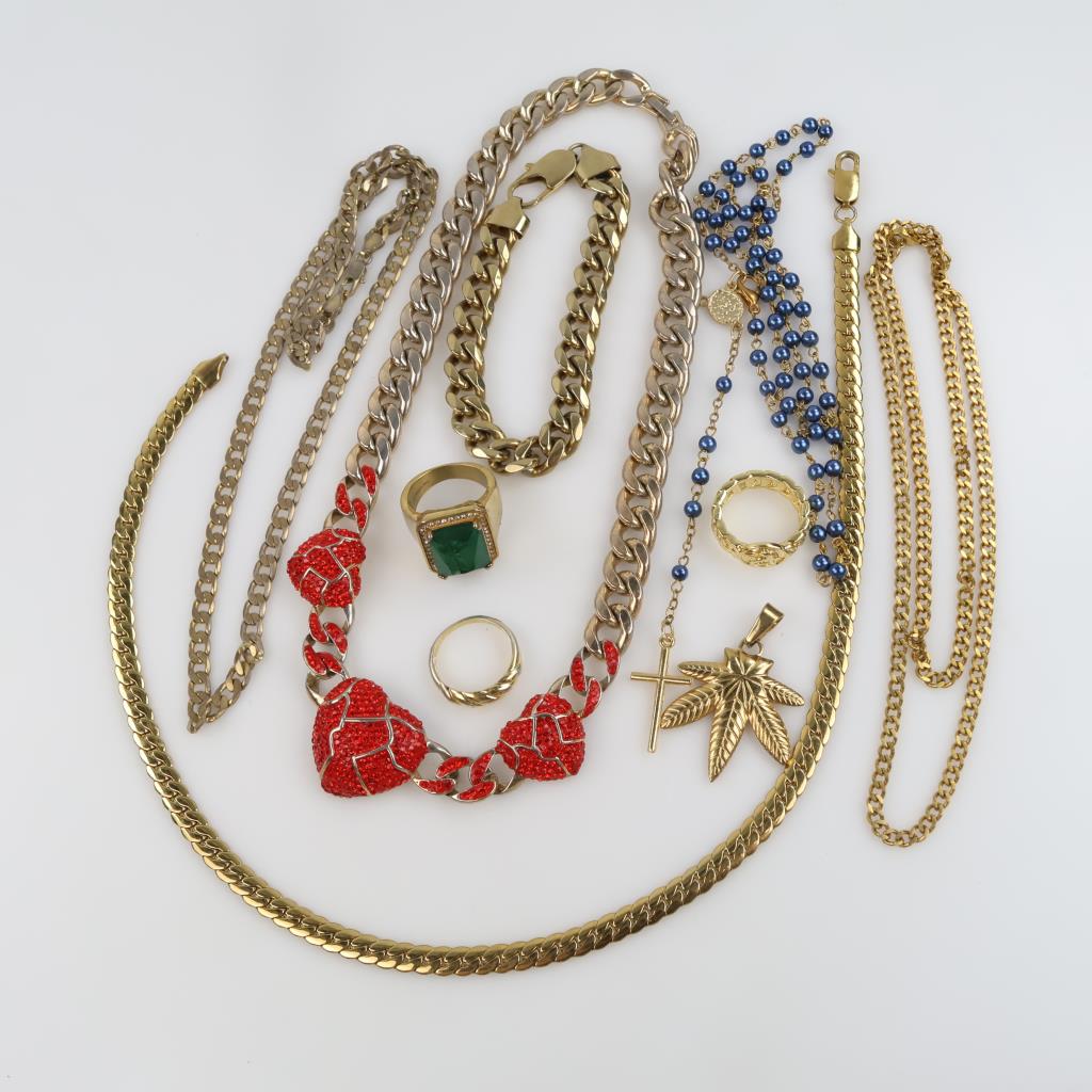 Mixed Jewelry, 10 Pieces