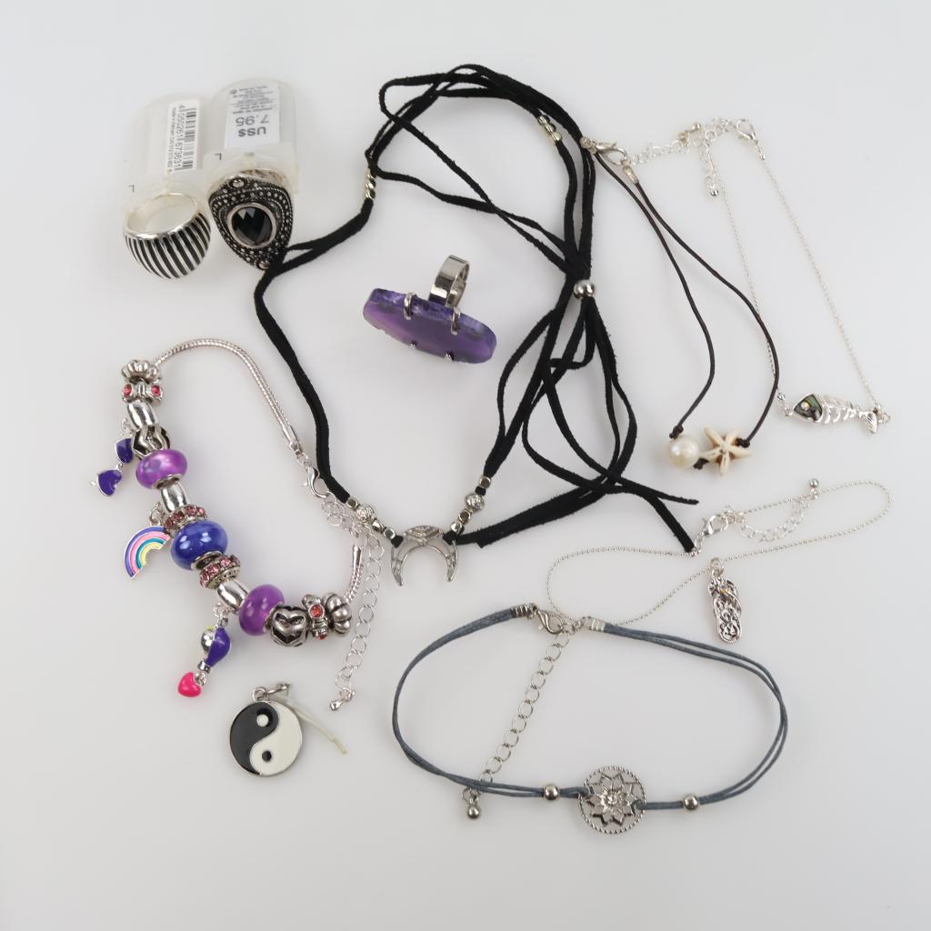 Mixed Jewelry, 10 Pieces