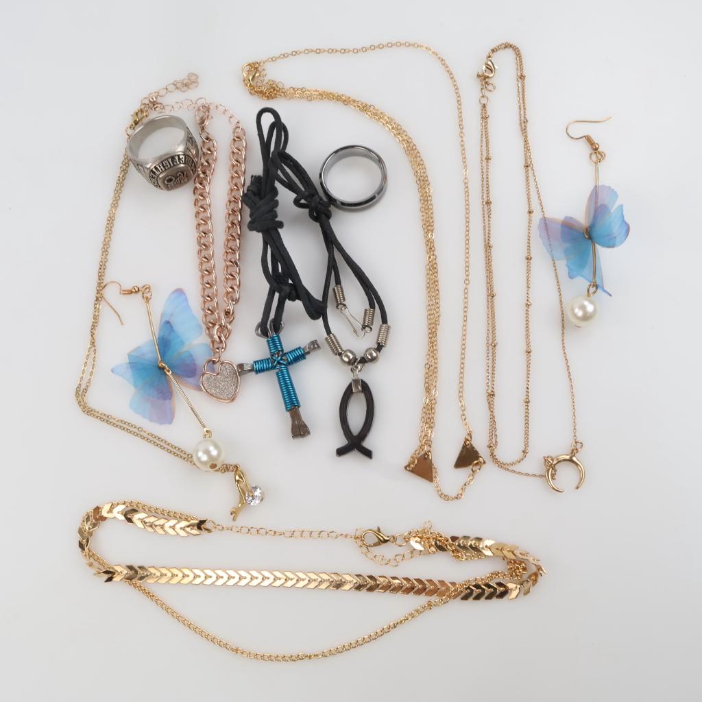 Mixed Jewelry, 10 Pieces