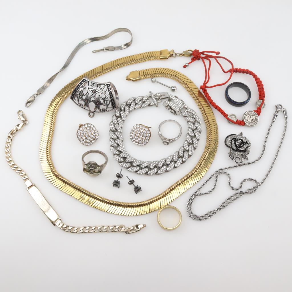 Mixed Jewelry, 13+ Pieces Property Room