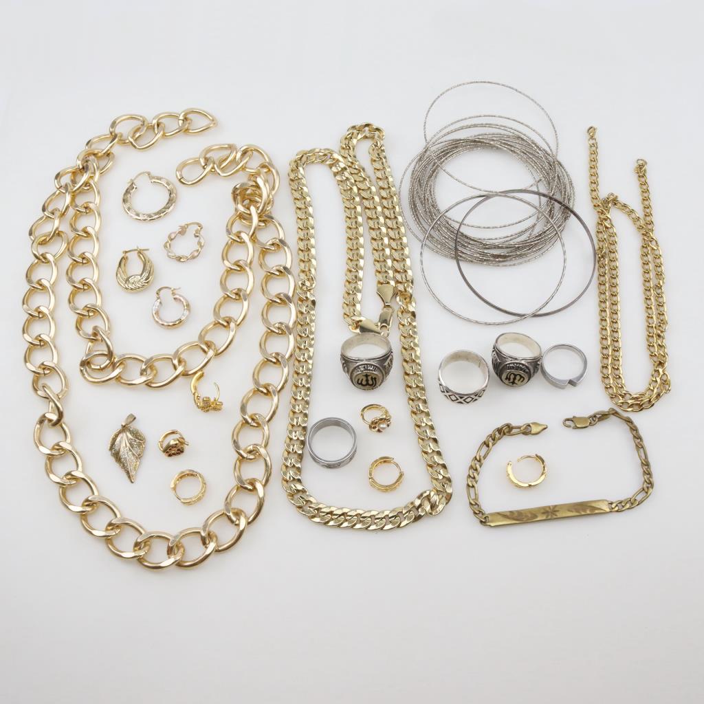 Mixed Jewelry, 15+ Pieces Property Room