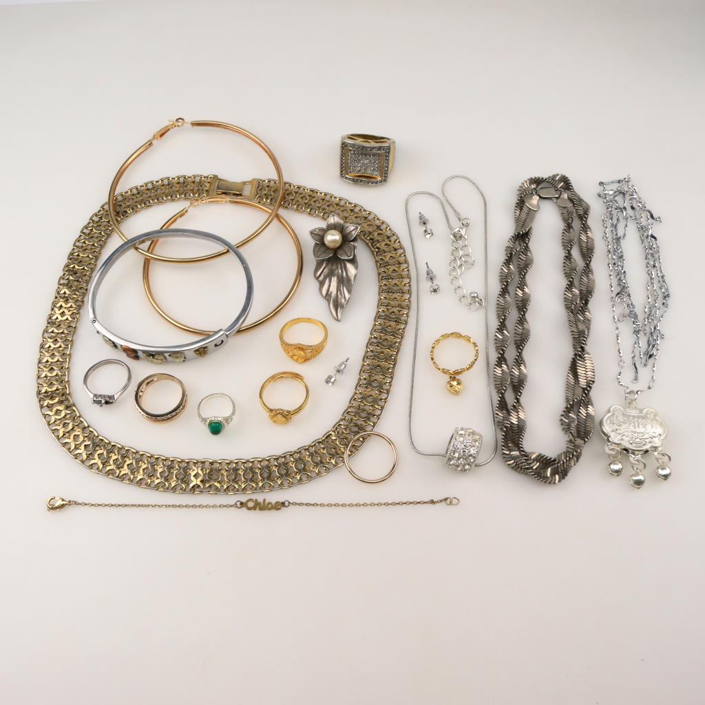 Mixed Jewelry, 15+ Pieces Property Room