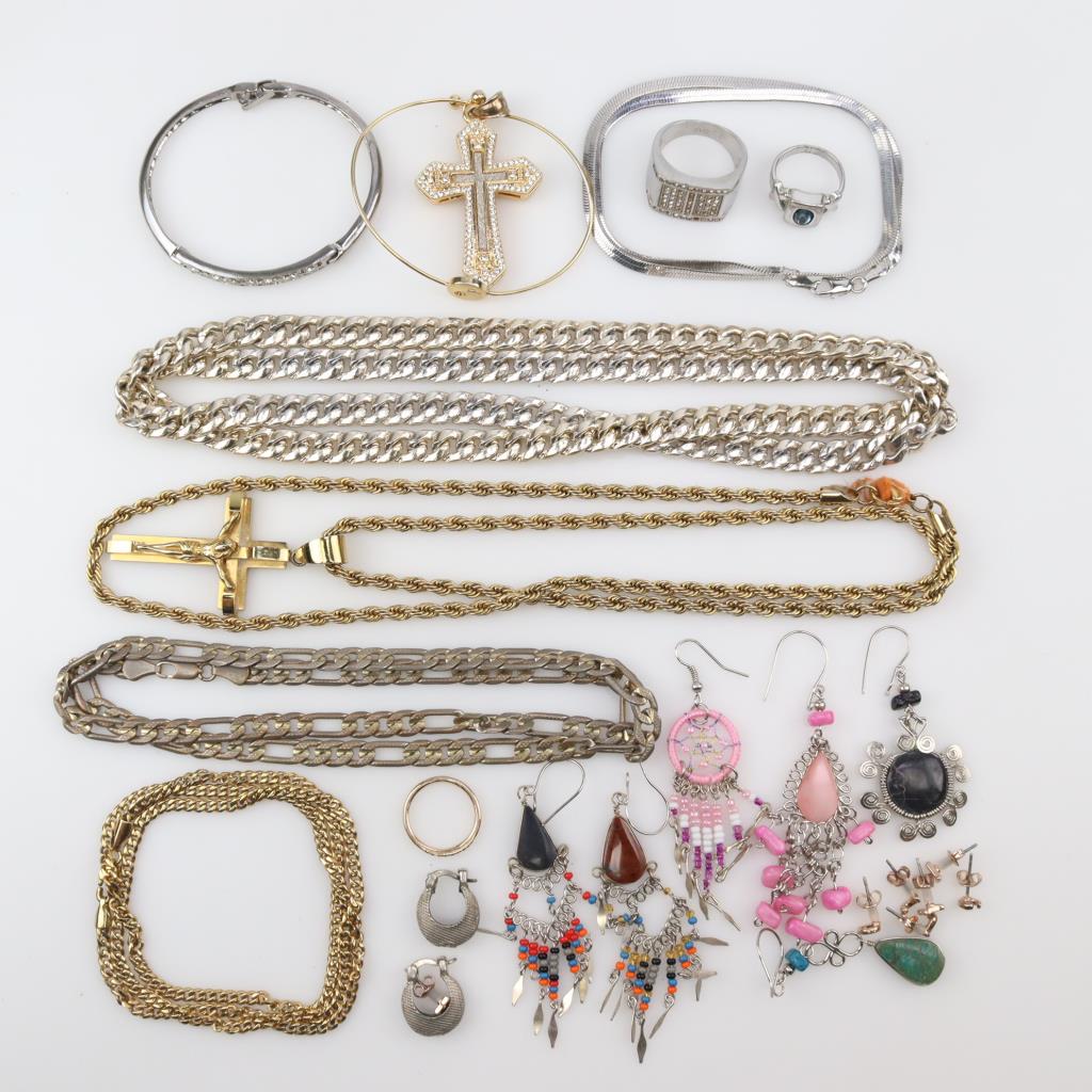 Mixed Jewelry, 15+ Pieces Property Room
