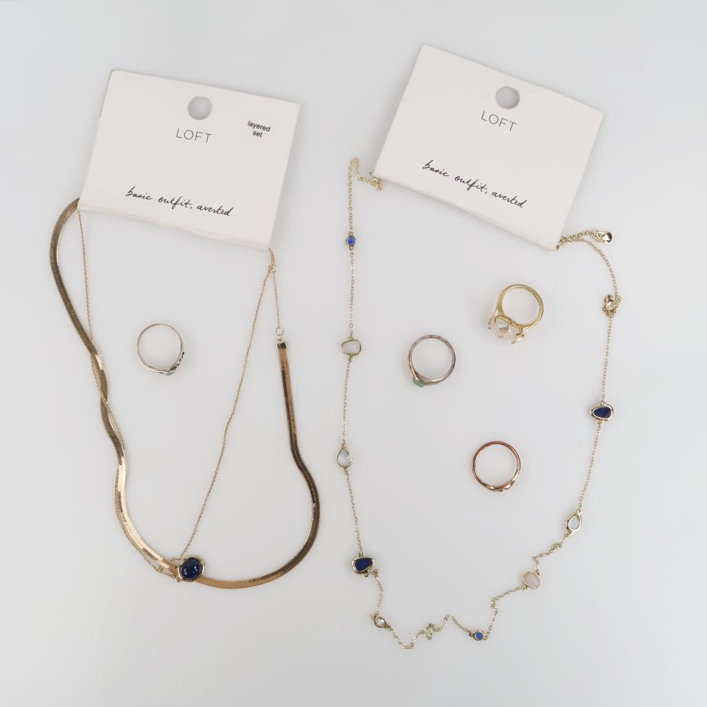 Mixed Jewelry, 6 Pieces - Including Silver Ring