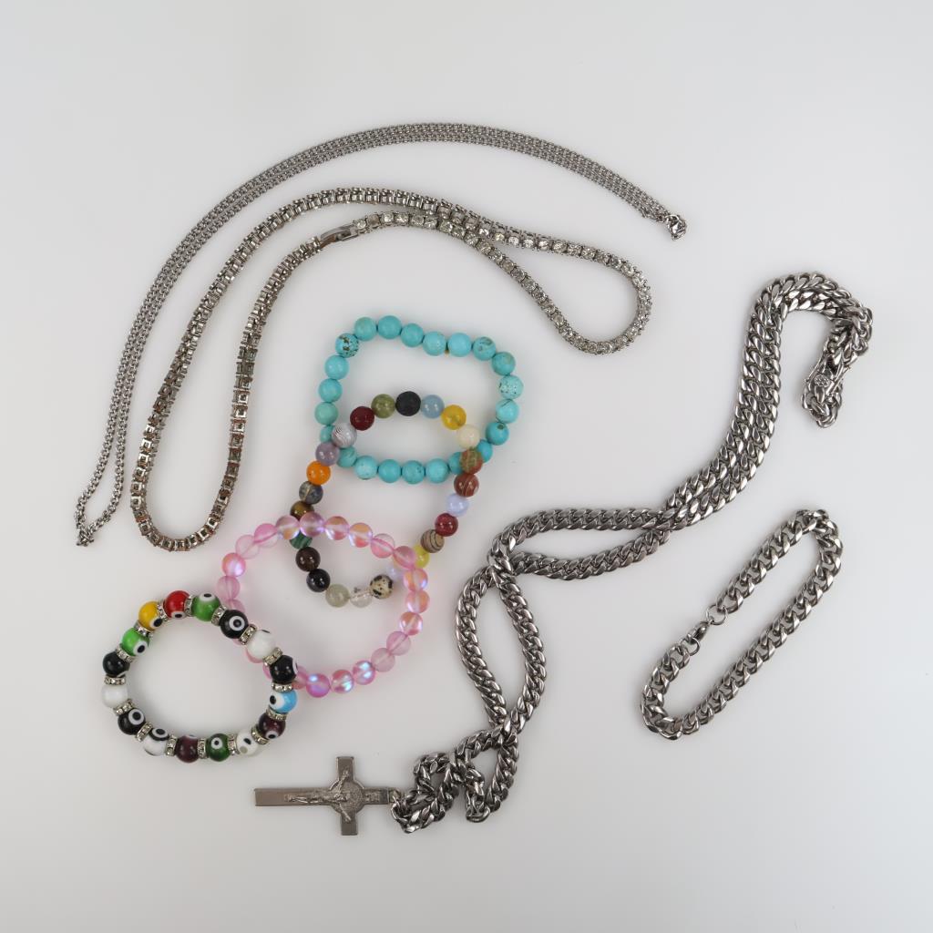 Mixed Jewelry, 8 Pieces