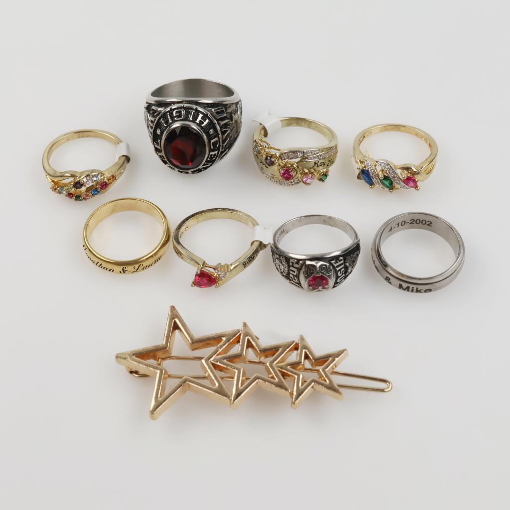 Mixed Jewelry, 9 Pieces