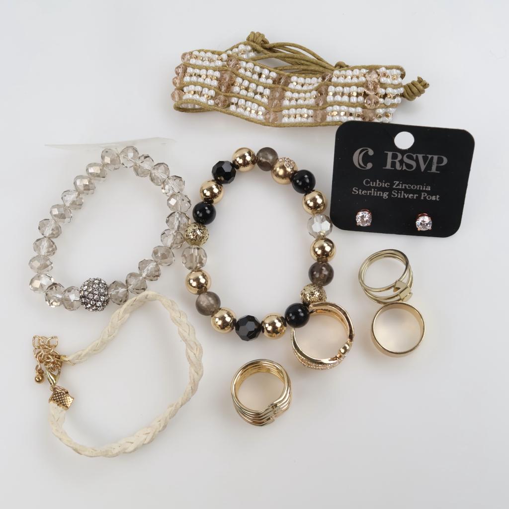 Mixed Jewelry, 9 Pieces