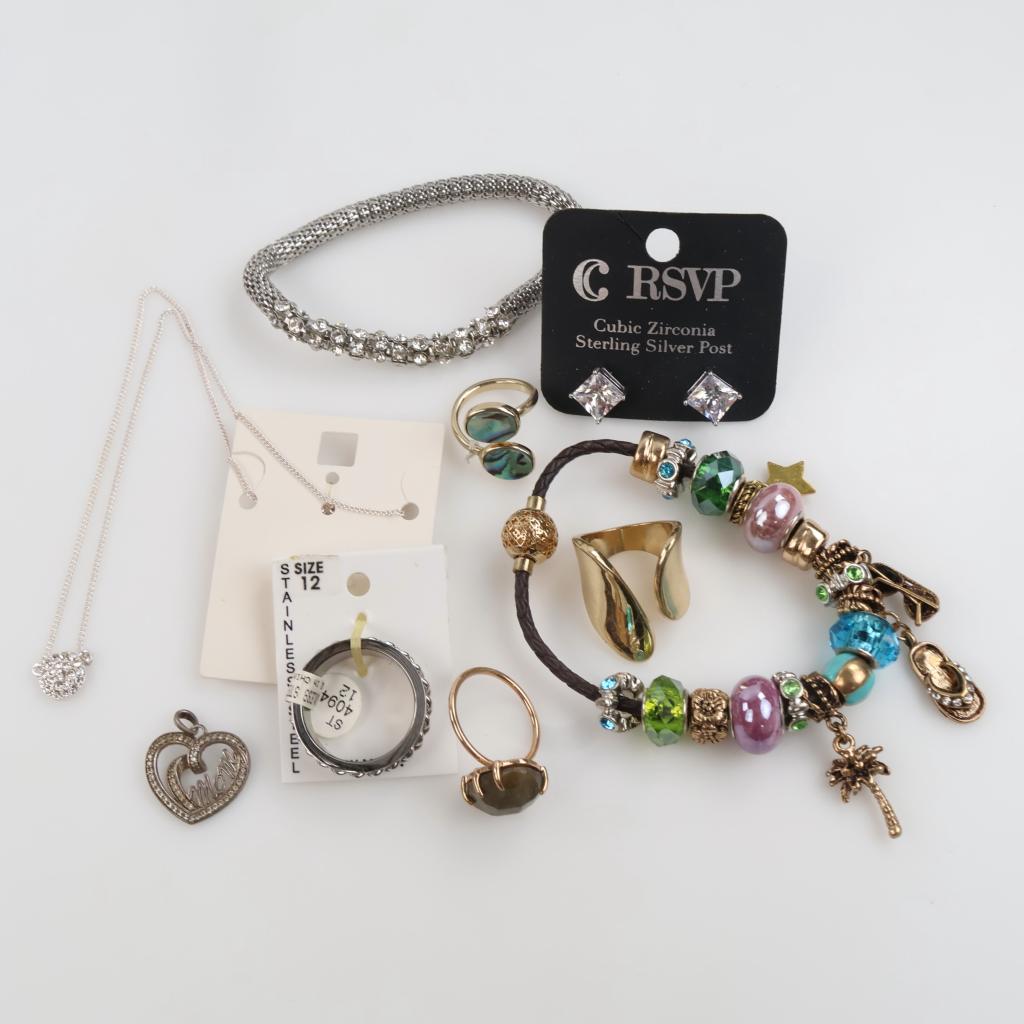Mixed Jewelry, 9 Pieces