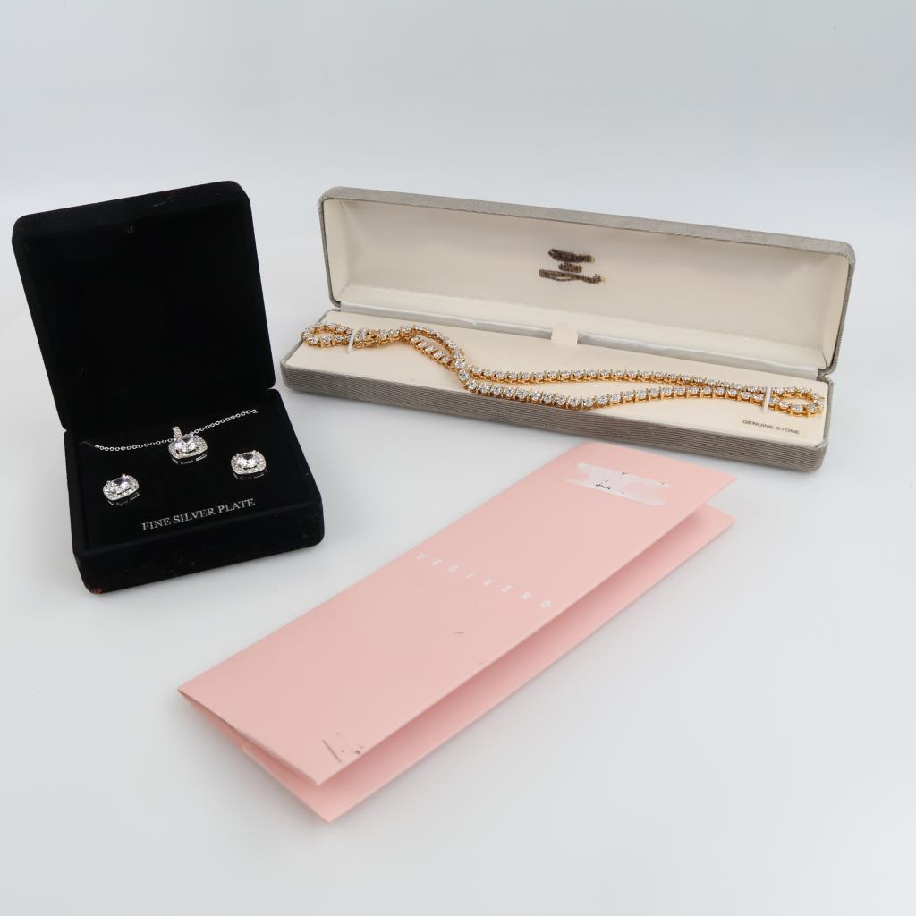 Mixed Jewelry And Cleaning Cloth, 3 Pieces