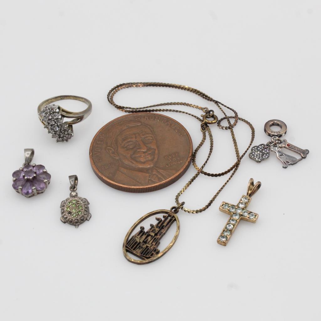 Mixed Jewelry And Token (Fine Copper), 6+ Pieces