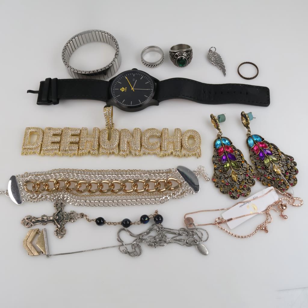 Mixed Jewelry And Watch, 10+ Pieces