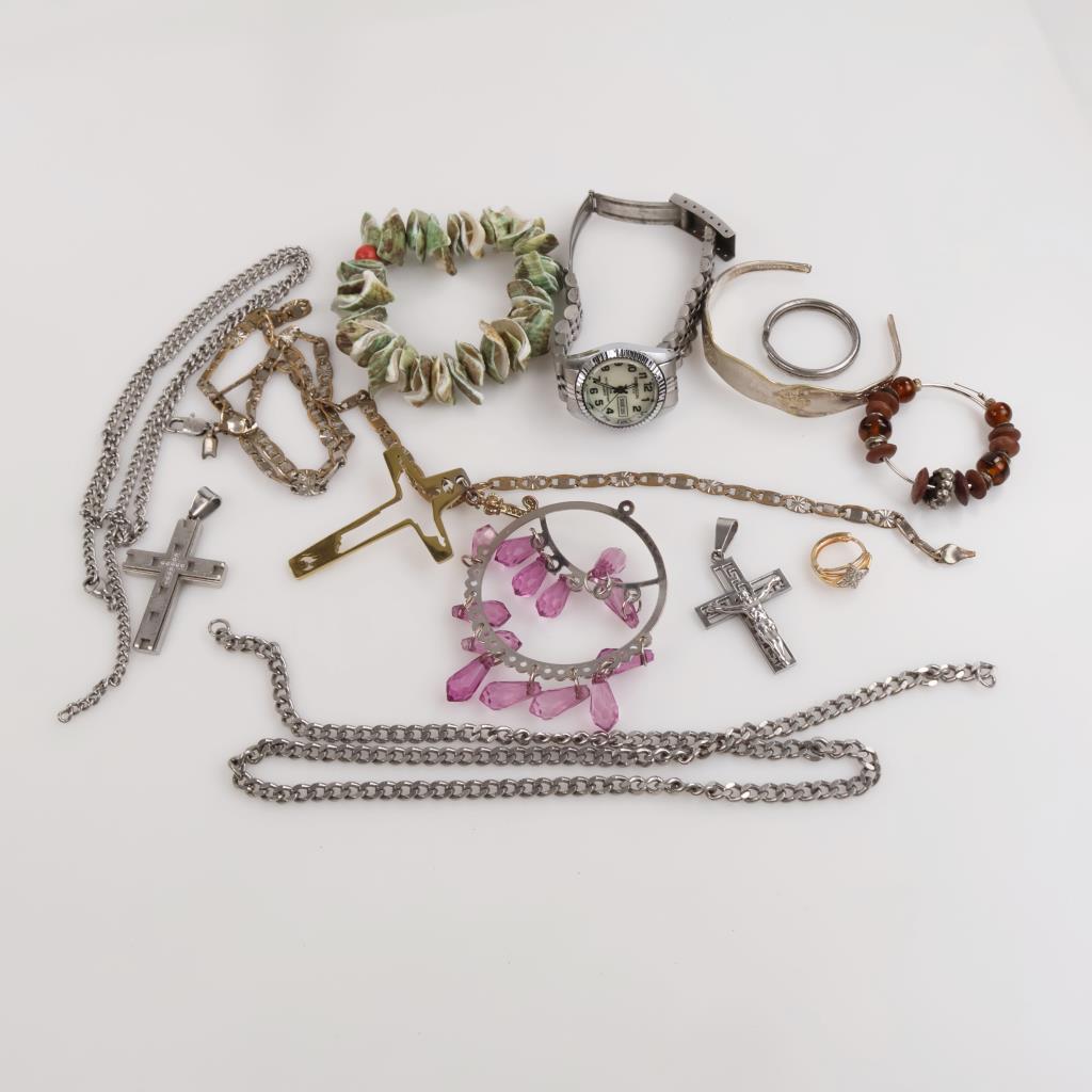 Mixed Jewelry And Watch, 10+ Pieces