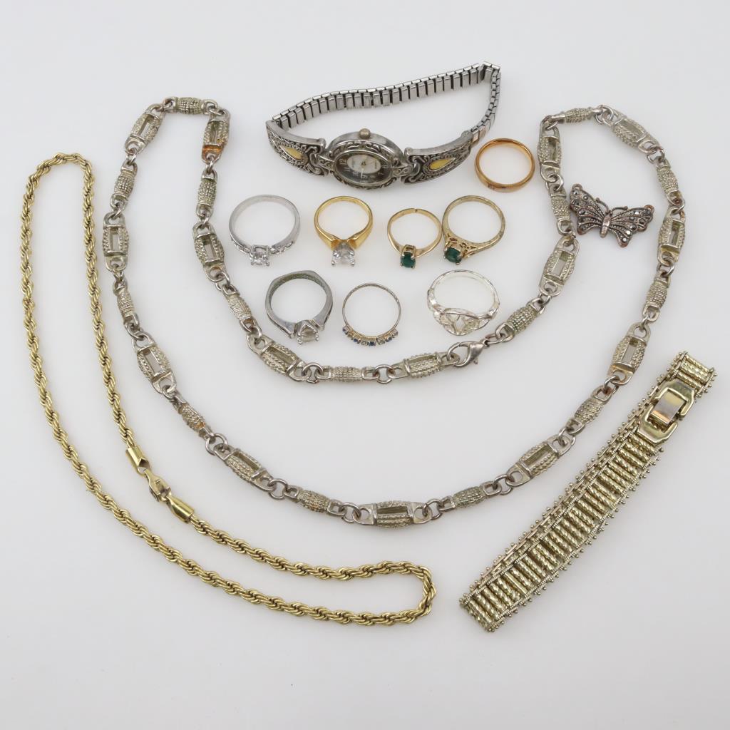 Mixed Jewelry And Watch, 12+ Pieces Property Room