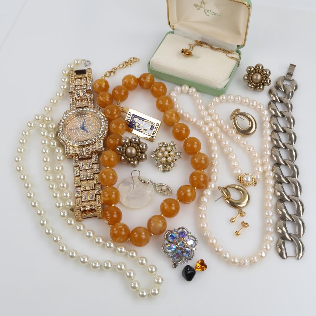 Mixed Jewelry And Watch, 14+ Pieces