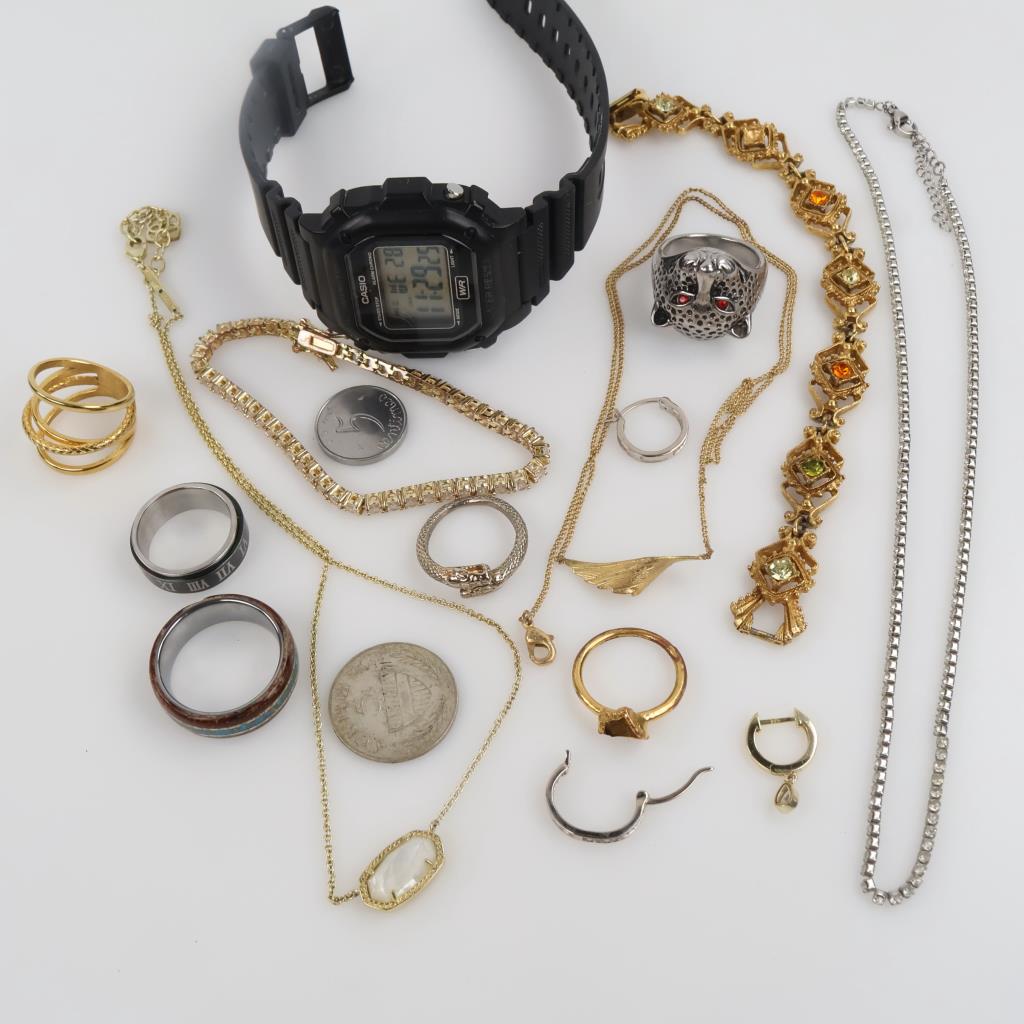 Mixed Jewelry And Watch, 14+ Pieces