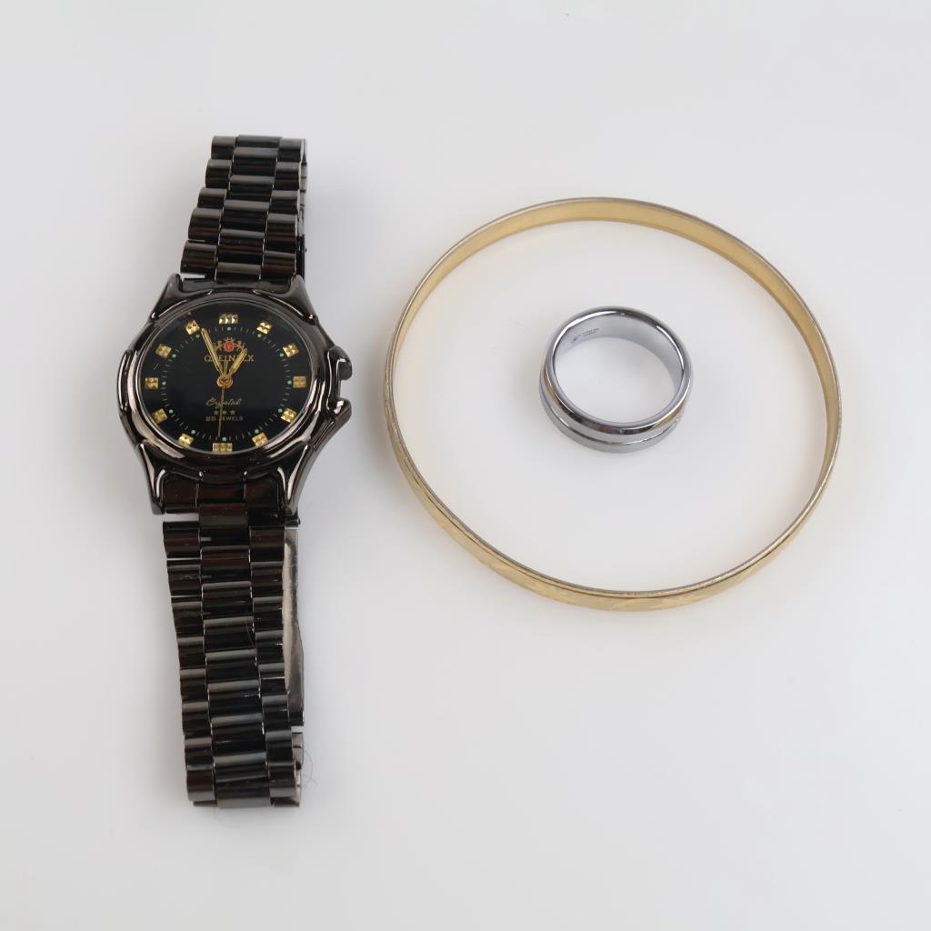 Mixed Jewelry And Watch, 3 Pieces