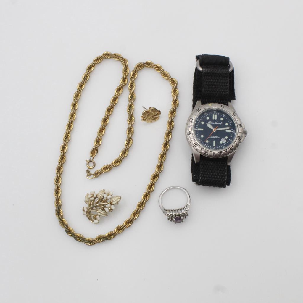 Mixed Jewelry And Watch, 3+ Pieces