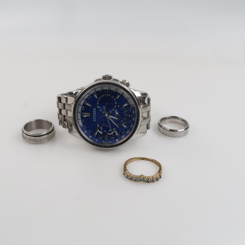 Mixed Jewelry And Watch, 4 Pieces