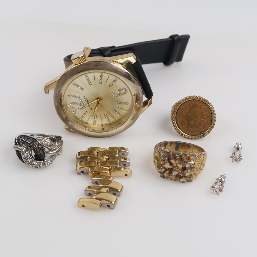Mixed Jewelry And Watch, 4+ Pieces