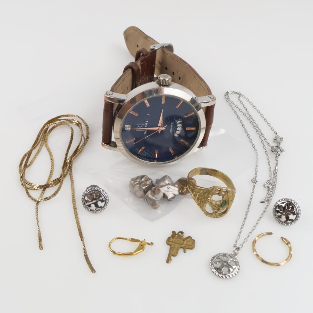 Mixed Jewelry And Watch, 5+ Pieces