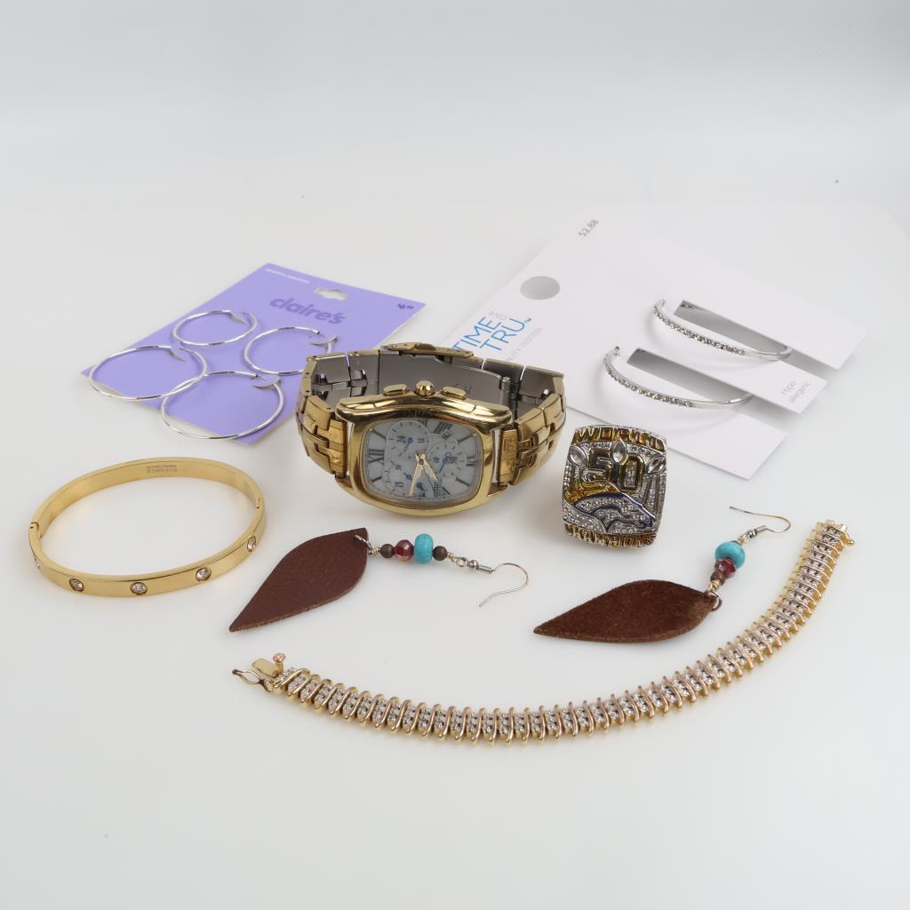 Mixed Jewelry And Watch, 5+ Pieces