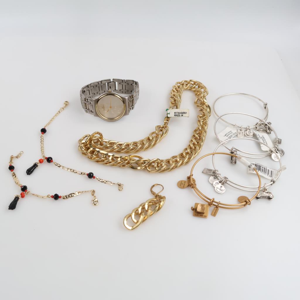 Mixed Jewelry And Watch, 6+ Pieces