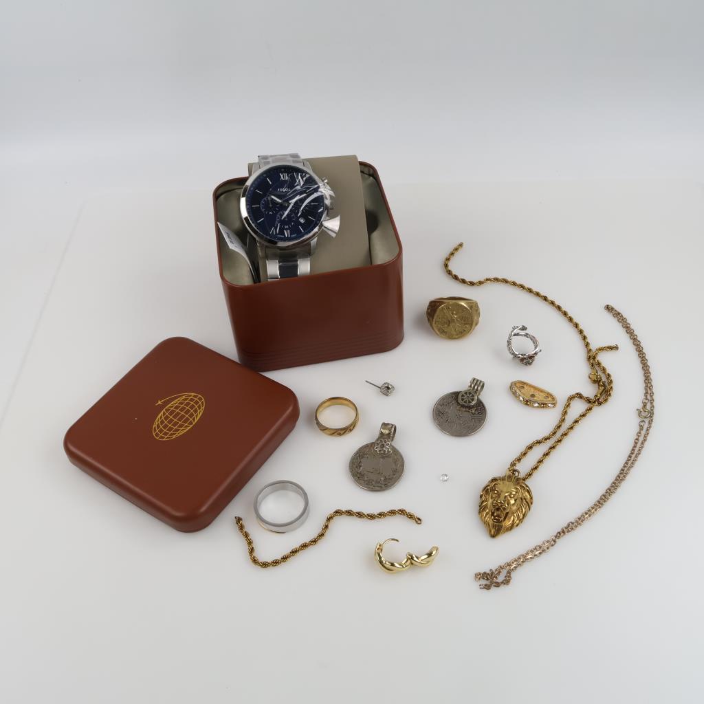 Mixed Jewelry And Watch, 9+ Pieces