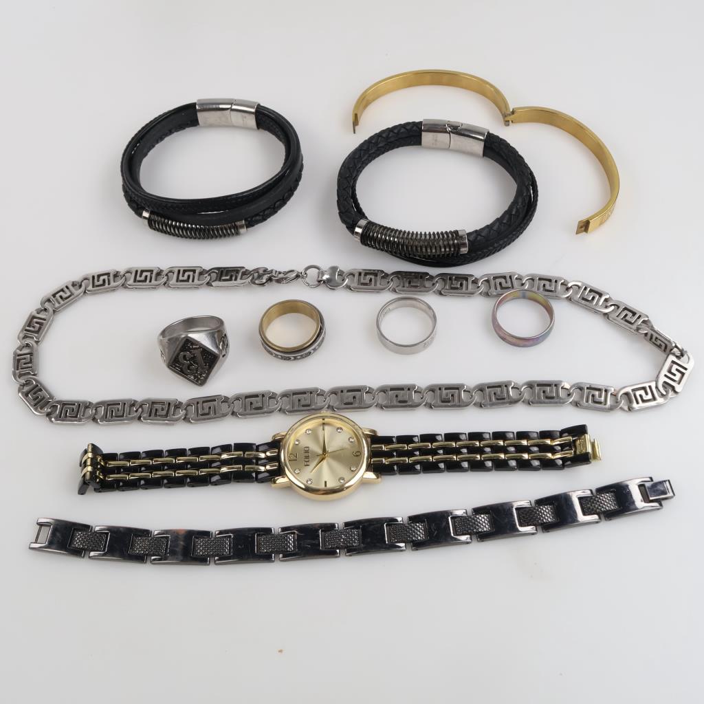 Mixed Jewelry And Watch, 9+ Pieces