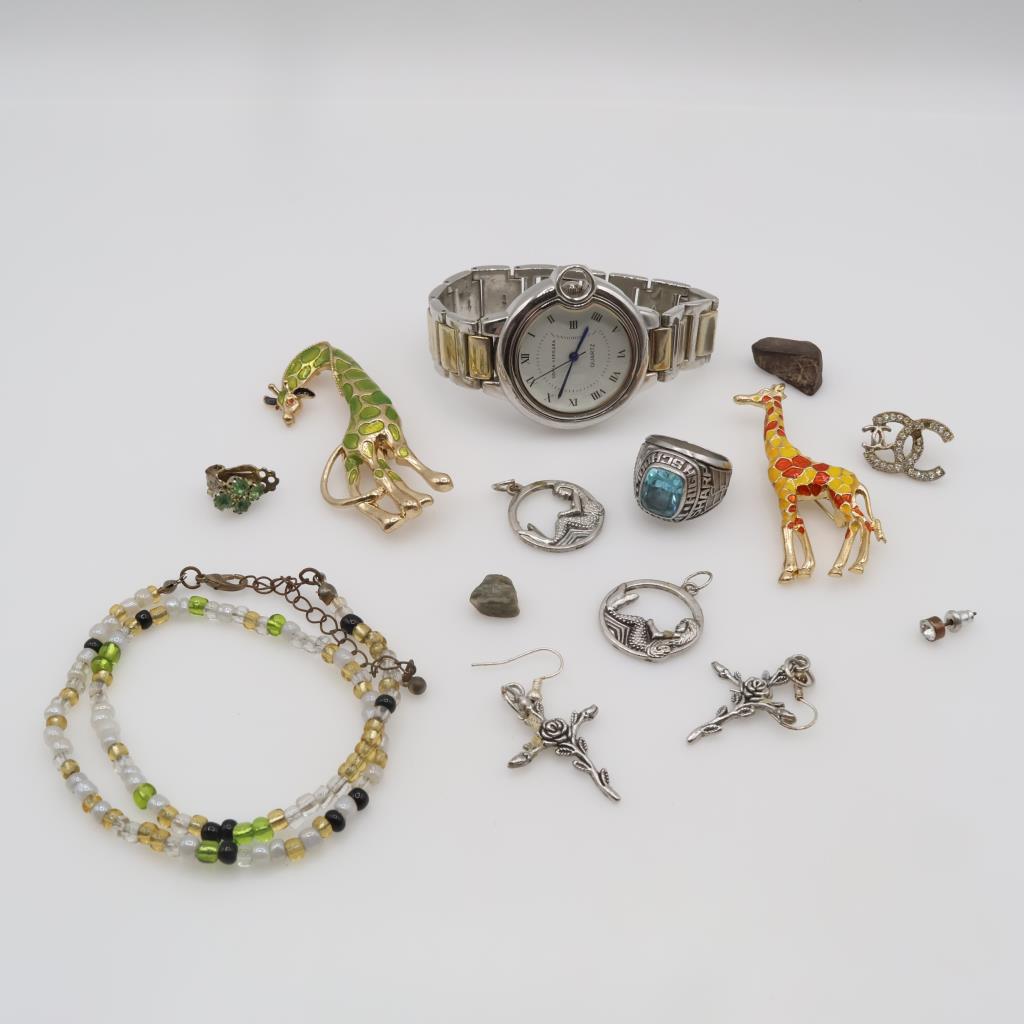 Mixed Jewelry And Watch, 9+ Pieces