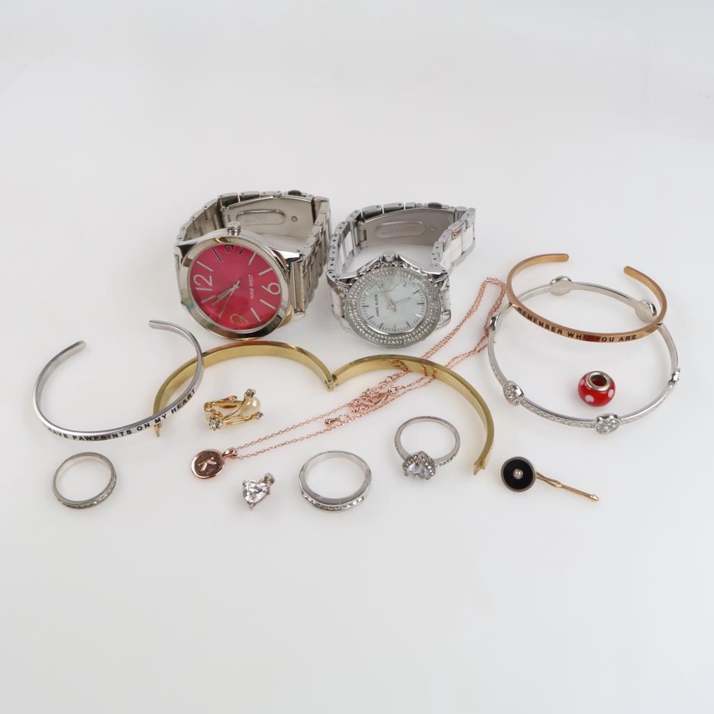 Mixed Jewelry And Watches, 10+ Pieces