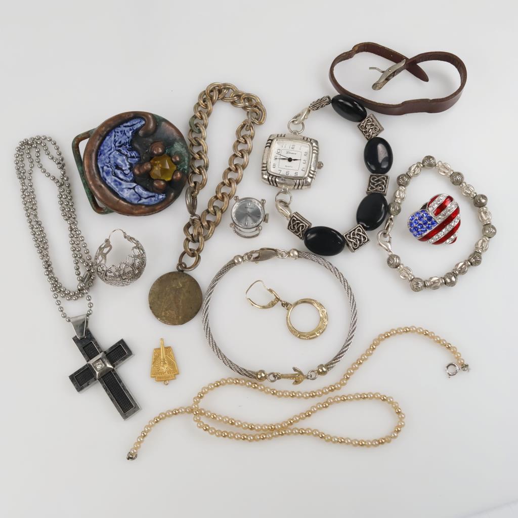 Mixed Jewelry And Watches, 10+ Pieces