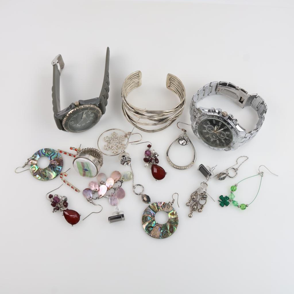 Mixed Jewelry And Watches, 14+ Pieces